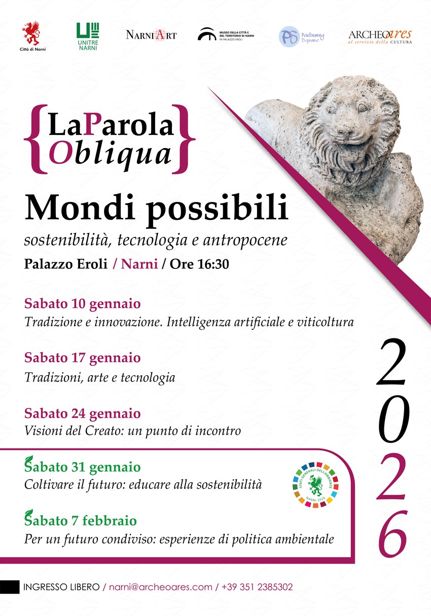 Poster la parola obliqua
